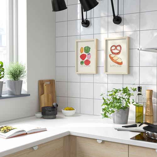 IKEA - BILD, poster, multicolour, 21x30 cm