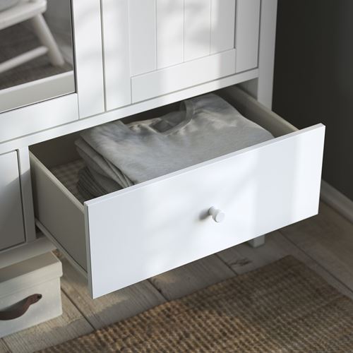 IKEA - GULLABERG, wardrobe, white, 128x64x201 cm