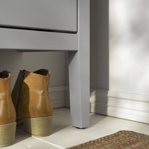 IKEA - GULLABERG, shoe cabinet/storage, grey, 88x30x122 cm