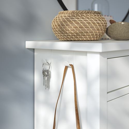 IKEA - GULLABERG, ayakkabı dolabı, beyaz, 88x30x122 cm