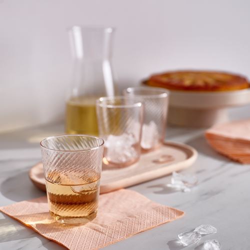 IKEA - KLIPPLAX, bardak, pembe, 25 cl