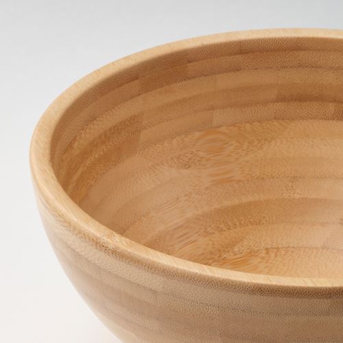 IKEA - BLANDA MATT, bamboo serving bowl, bamboo, 28 cm