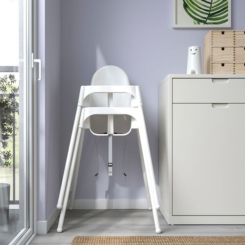 IKEA - ANTILOP, highchair, white, 90 cm