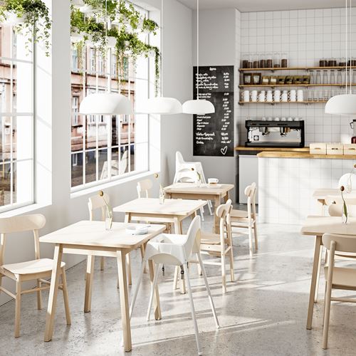 IKEA - ANTILOP, highchair, white, 90 cm