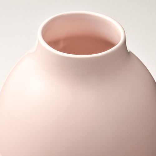 IKEA - BLODBJÖRK, vazo, uçuk pembe, 25 cm