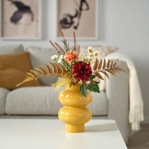 IKEA - SMYCKA, yapay buket, çok renkli, 35 cm