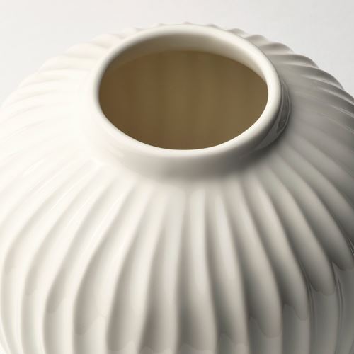 IKEA - PELARBJÖRK, vazo, beyaz, 14 cm