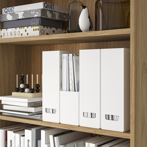 IKEA - FJADERHARV, dosyalık, beyaz