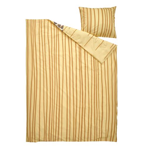 IKEA - SANDLÖPARE, çocuk nevresim takımı, sarı, 150x200/50x60 cm