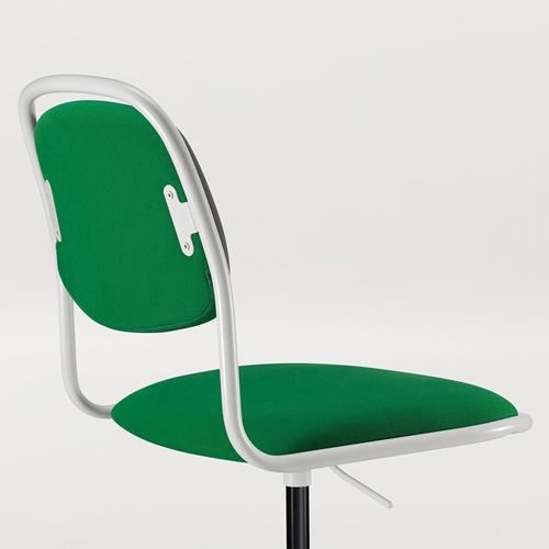 IKEA - ÖRFJALL, office chair, white/vissle green