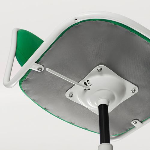 IKEA - ÖRFJALL, office chair, white/vissle green