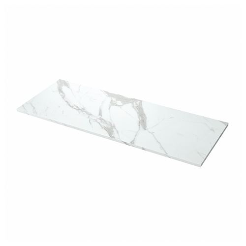 white marble effect-laminate