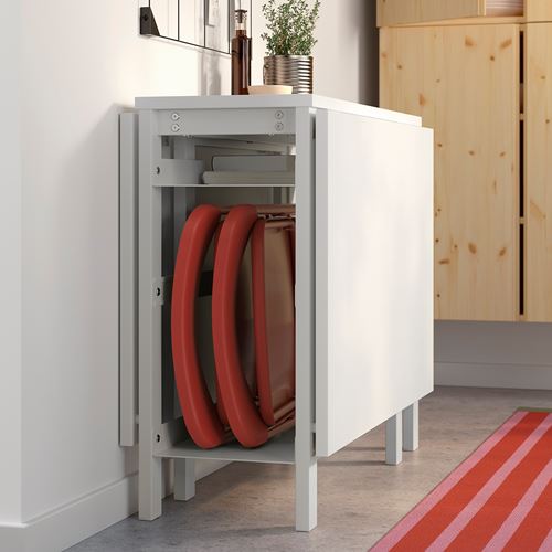 IKEA - VIHALS, folding chair, red