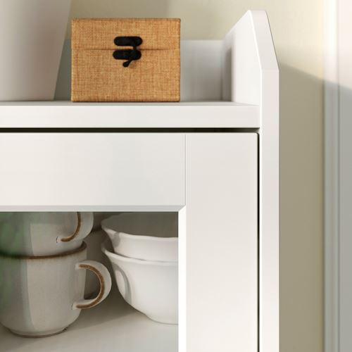 IKEA - HAUGA, console, white, 140x46x84 cm
