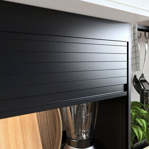 IKEA - TITTEBO, storage space for small appliances, black, 60 cm