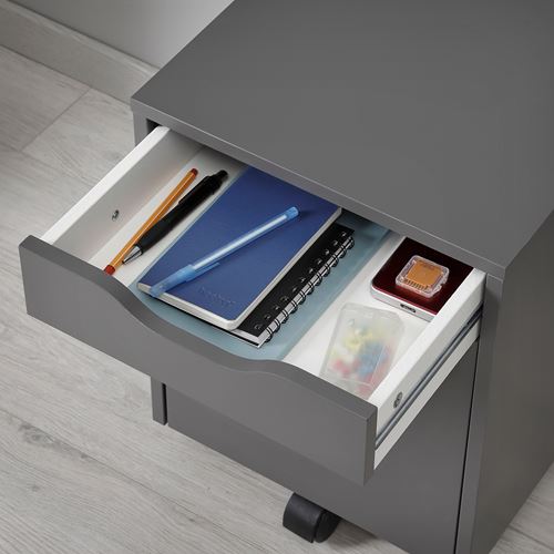 IKEA - ALEX, storage unit, dark grey, 36x50 cm