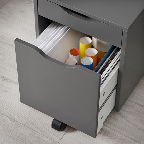 IKEA - ALEX, storage unit, dark grey, 36x50 cm