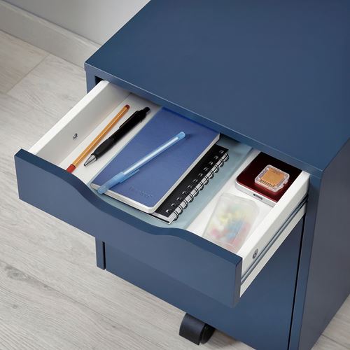IKEA - ALEX, storage unit, blue/black, 36x50 cm
