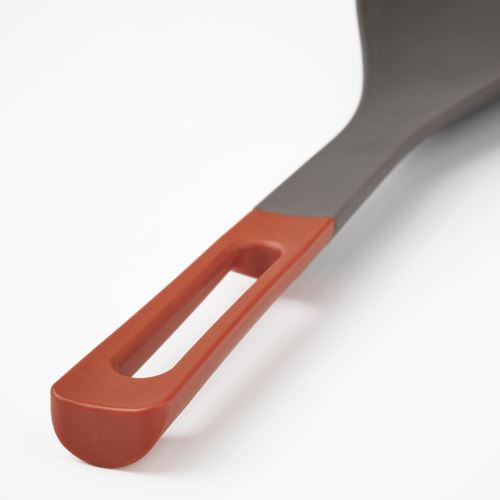 IKEA - KNORRHANE, yemek pişirme kaşığı, koyu gri-kahverengi, 31 cm