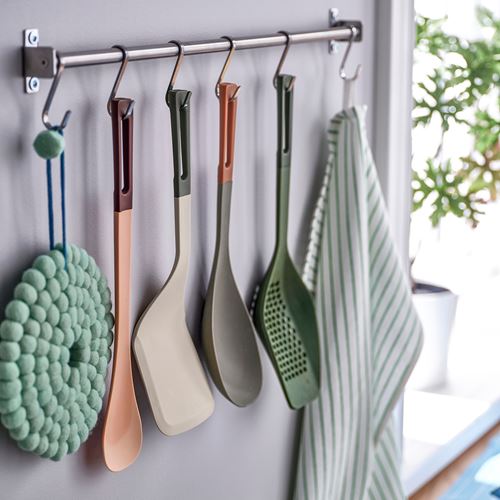 IKEA - KNORRHANE, spatula, açık bej-antrasit, 32 cm