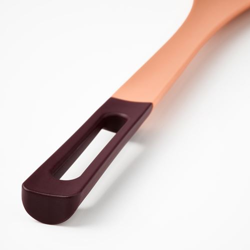 IKEA - KNORRHANE, yemek pişirme kaşığı, açık turuncu-koyu kırmızı, 33 cm