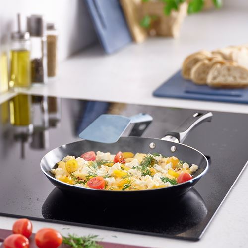 IKEA - TAGGHAJ, kızartma tavası, seramik kaplama-siyah, 24 cm