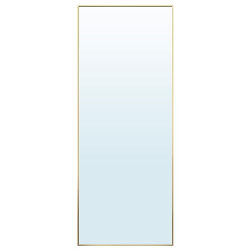 IKEA - HOVET, boy aynası, altın rengi, 78x196 cm