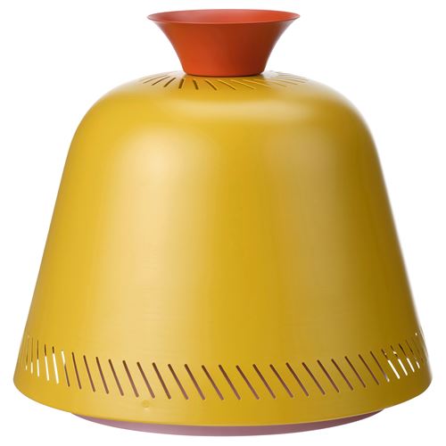 IKEA - OMMJANGE, sarkıt lamba abajur başlığı, çok renkli