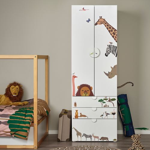 IKEA - SANDLÖPARE, etiket, çok renkli