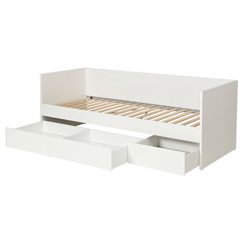 IKEA - VIHALS, divan, beyaz, 80x200 cm