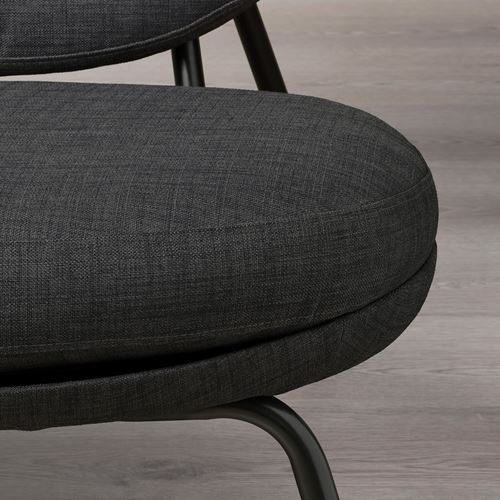 IKEA - VEINGE, armchair, skiftebo anthracite