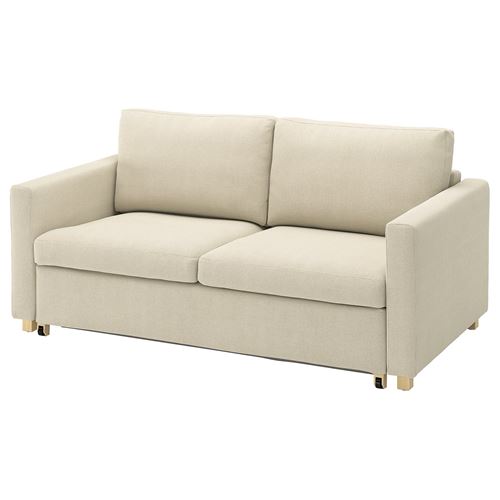 IKEA - SALTSJÖBADEN, 2-seat sofa-bed cover, fridtuna light beige