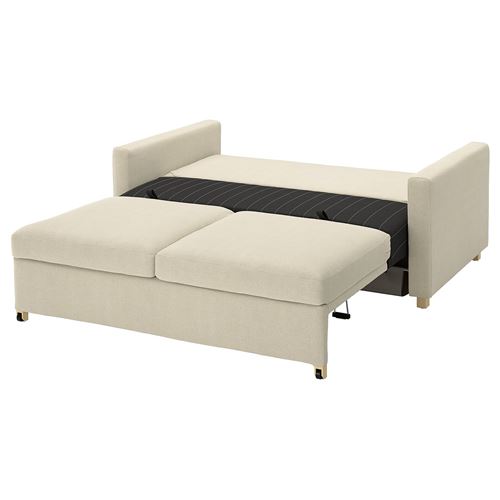 IKEA - SALTSJÖBADEN, 2-seat sofa-bed cover, fridtuna light beige