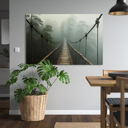 IKEA - PJATTERYD, resim, çok renkli, 118x78 cm