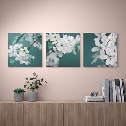 IKEA - PJATTERYD, resim, çok renkli, 56x56 cm