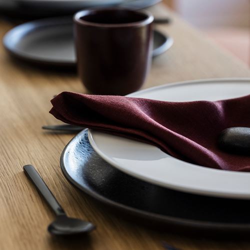 IKEA - STOCKHOLM 2025, kumaş peçete, koyu kırmızı, 50x50 cm