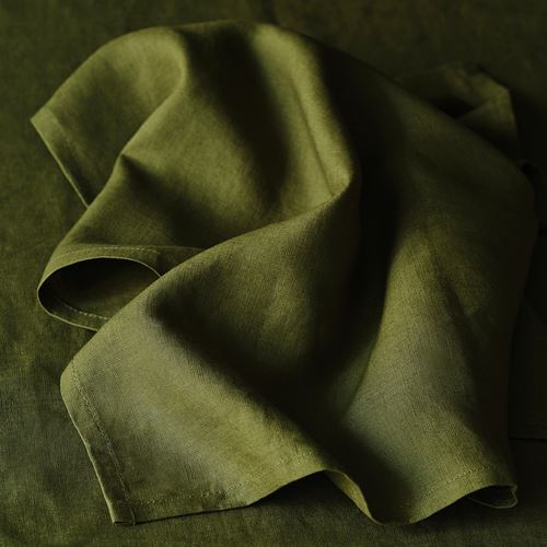IKEA - STOCKHOLM 2025, cloth napkin, dark green, 50x50 cm