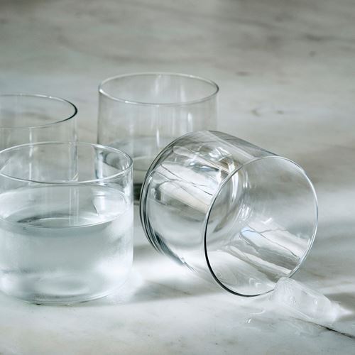 IKEA - STOCKHOLM 2025, bardak seti, cam, 27 cl