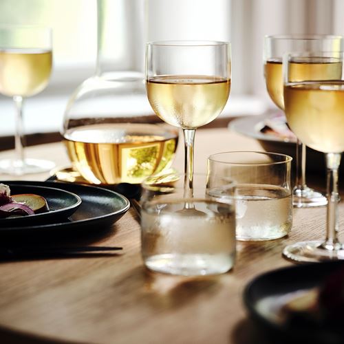 IKEA - STOCKHOLM 2025, şarap kadehi, cam, 32 cl