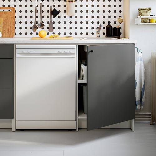 IKEA - KNOXHULT, mutfak dolabı kombinasyonu, koyu gri, 220x61x220 cm