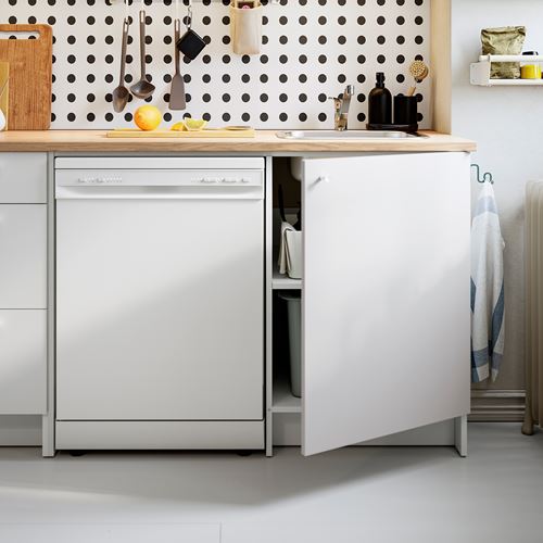 IKEA - KNOXHULT, kitchen storage combination, white, 220x61x220 cm