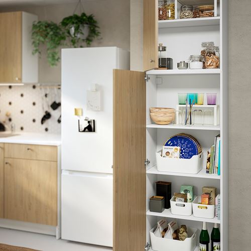 IKEA - KNOXHULT, mutfak dolabı kombinasyonu, meşe görünümlü, 240x61x220 cm