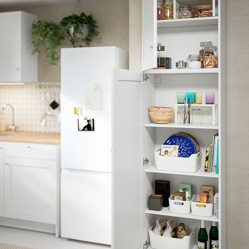 IKEA - KNOXHULT, mutfak boy dolabı, dekoratif beyaz, 60x31x228 cm