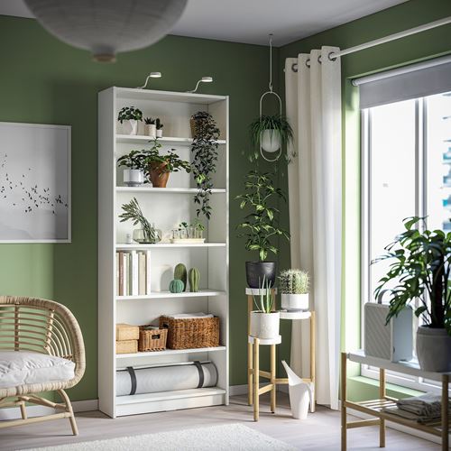 IKEA - BILLY, bookcase, white, 80x28x202 cm