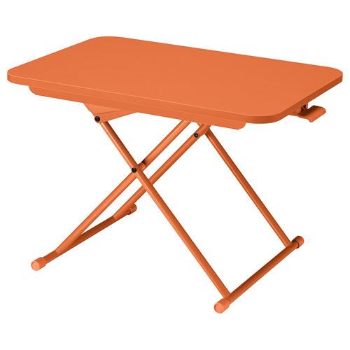 IKEA - DUBBLA, laptop desteği, turuncu, 60x40 cm