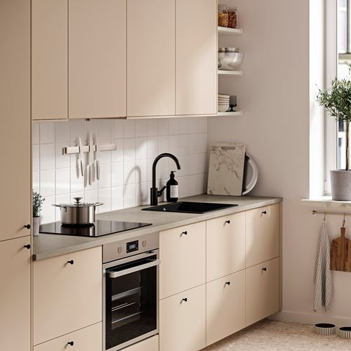 IKEA - EKBACKEN, worktop, grey beige stone effect-laminate, 246x2,8 cm