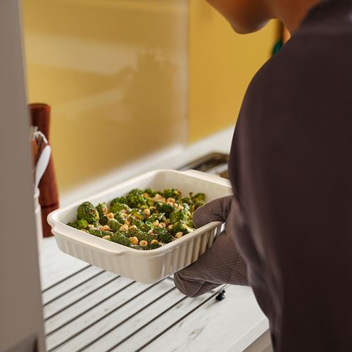 IKEA - RINNIG, oven glove, black, 33 cm