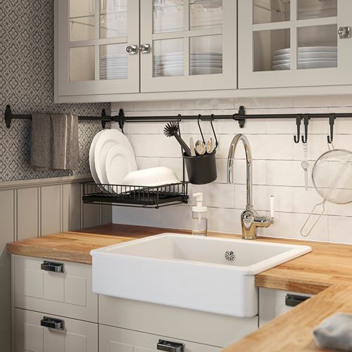 IKEA - RINNIG, bulaşık fırçası, siyah, 29 cm