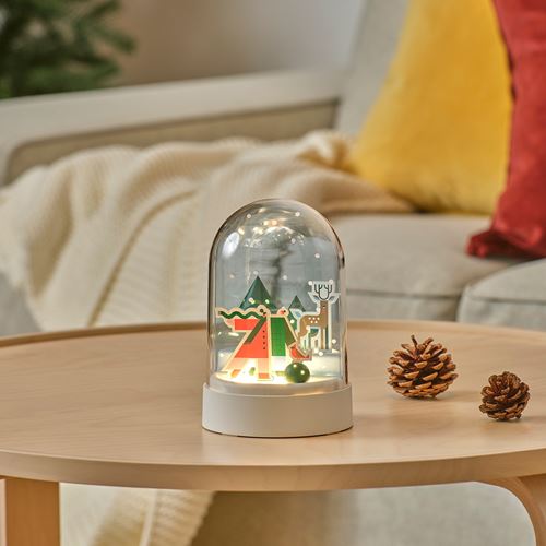 IKEA - STRALA, LED'li dekoratif aydınlatma, çok renkli, 17.5 cm