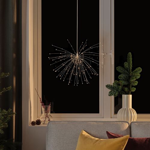 IKEA - STRALA, LED sarkıt lamba, beyaz, 56 cm